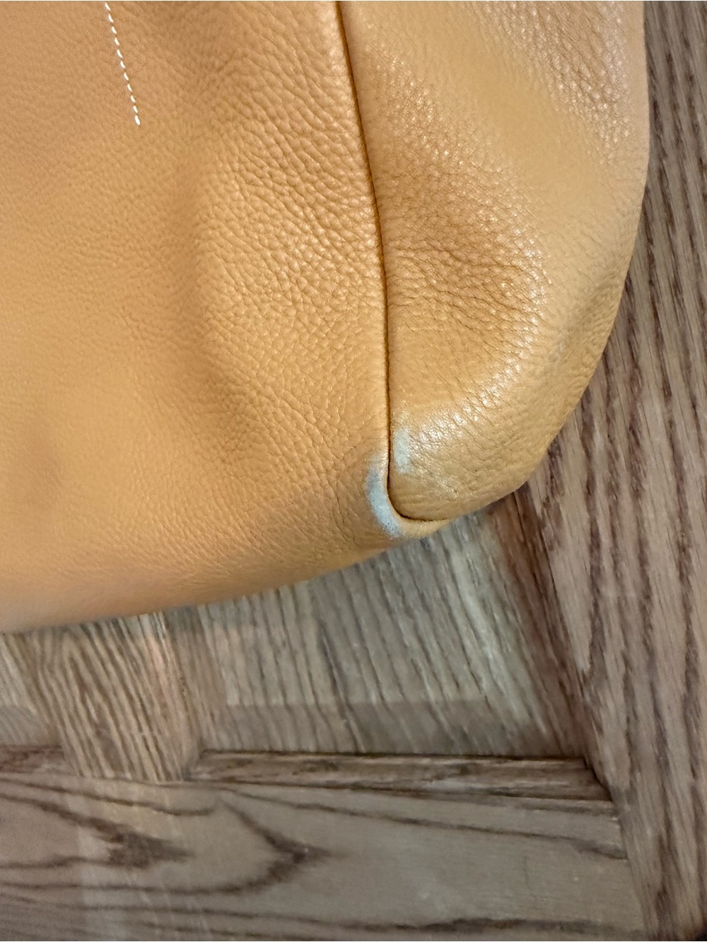 Vintage PRADA Leather Tote Bag - Picture 5 of 13
